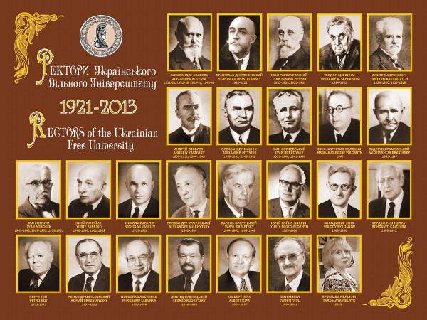 Image - Ukrainian Free University rectors.